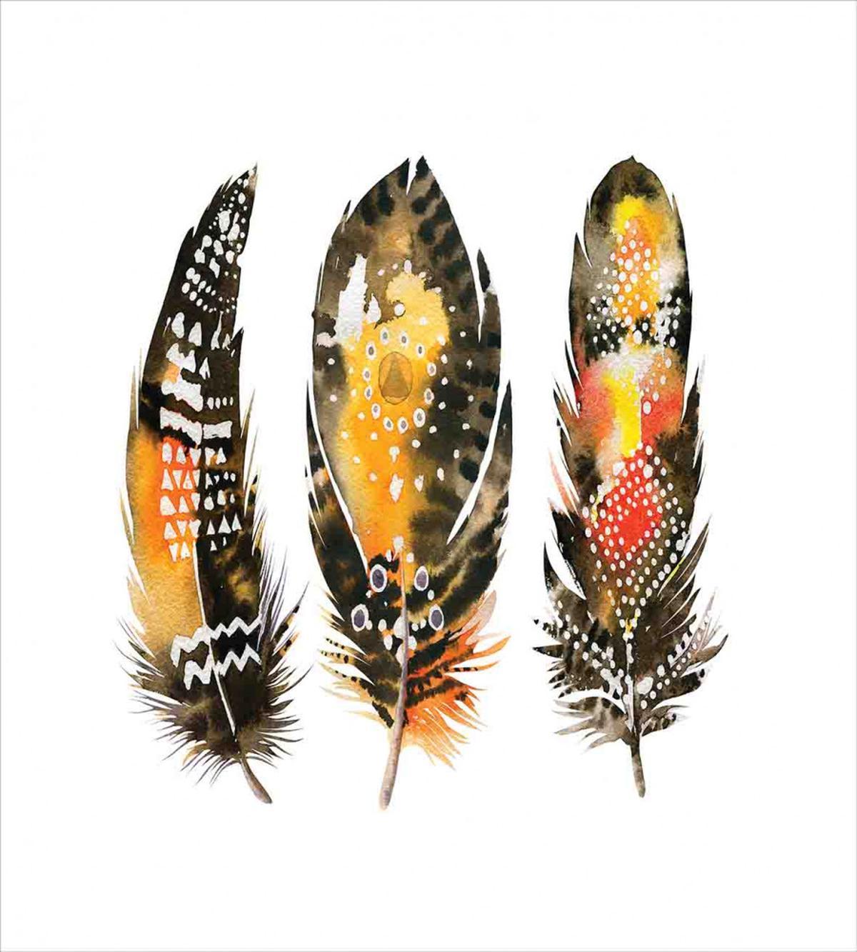 Colorful Boho Quills — Pattern