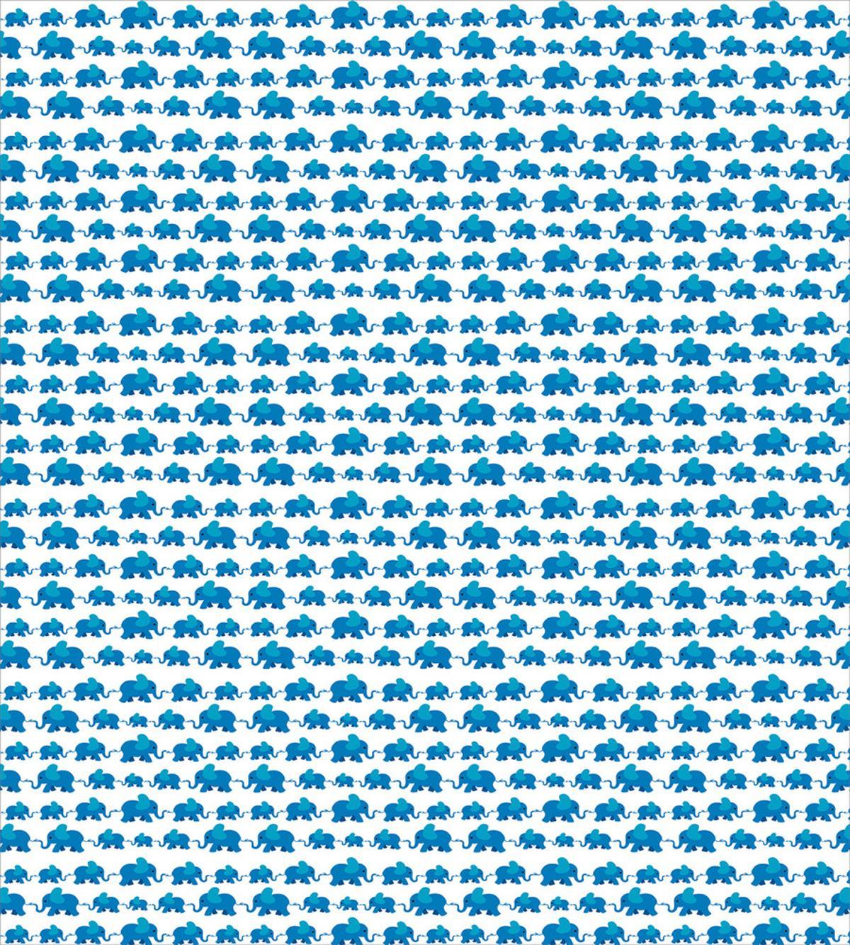Blue Animal Kids Theme — Pattern