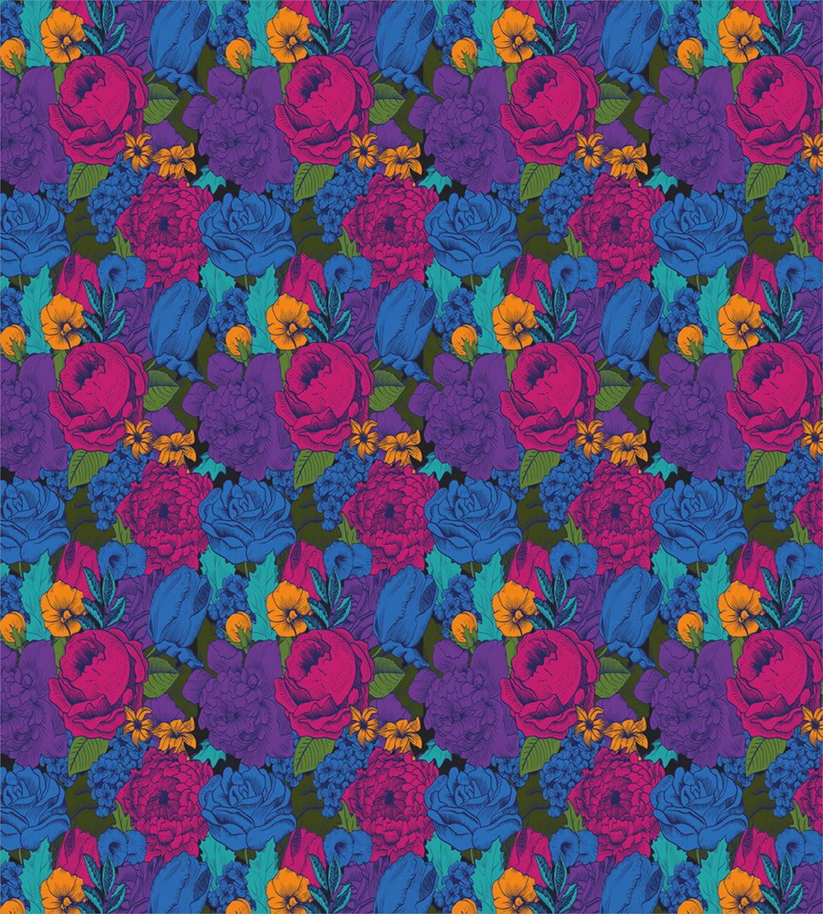 Vintage Lush Bouquet — Pattern