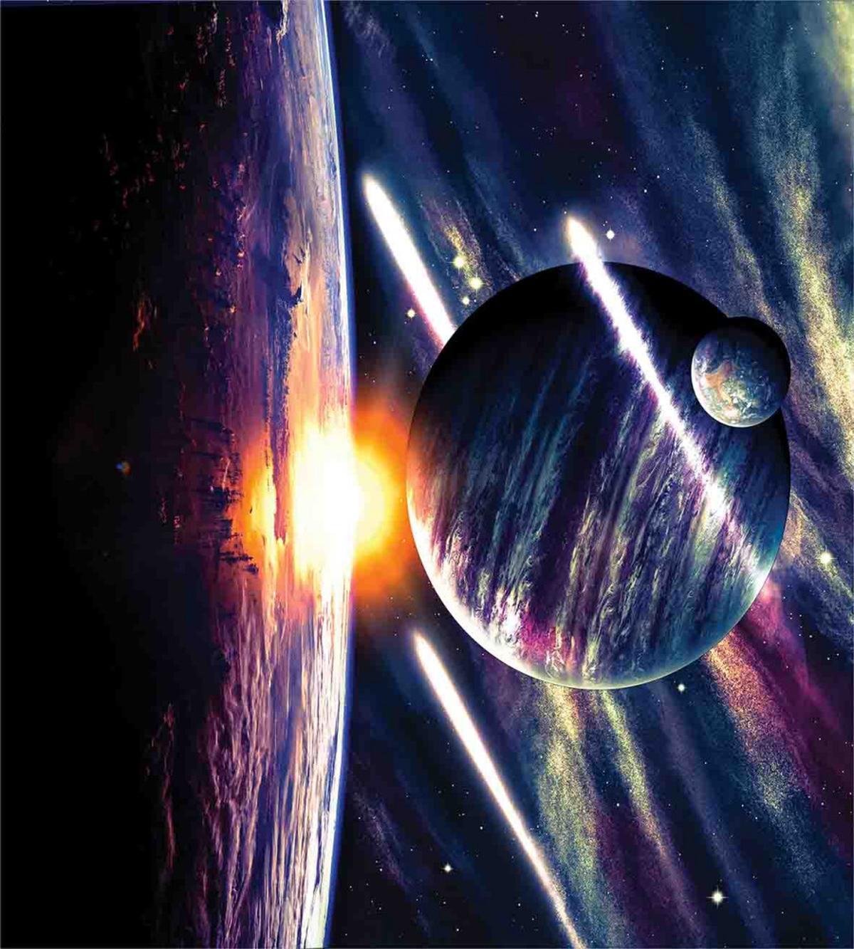 Planet Earth Stardust — Pattern