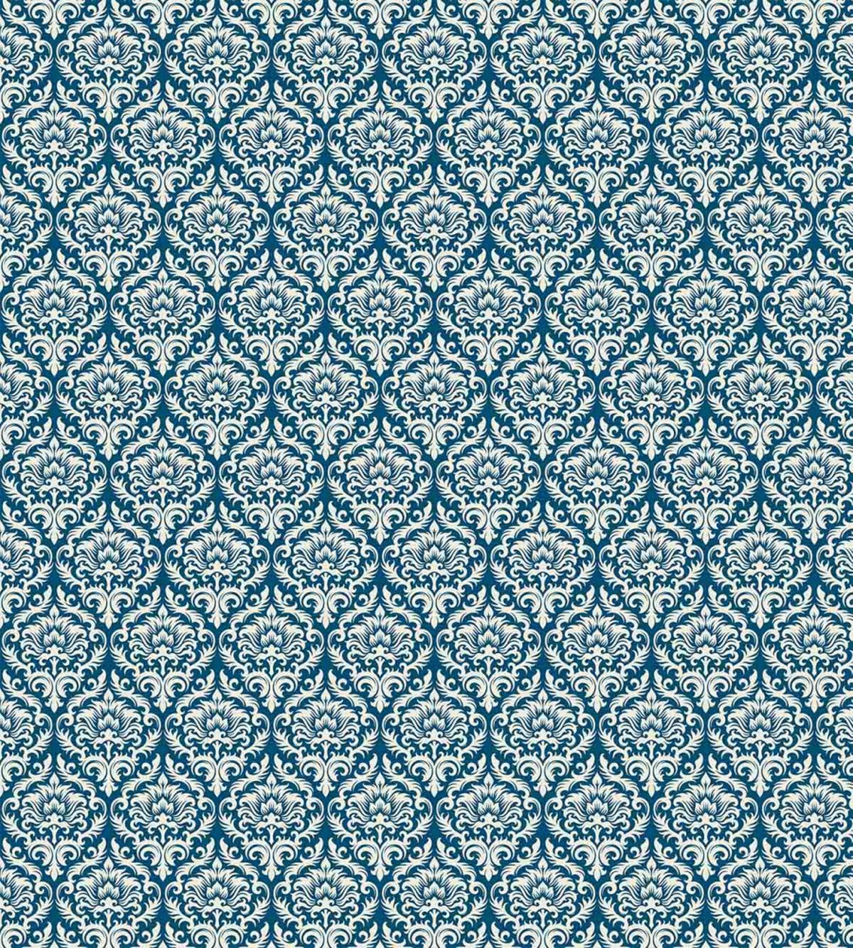 Blue Floral Pattern — Pattern