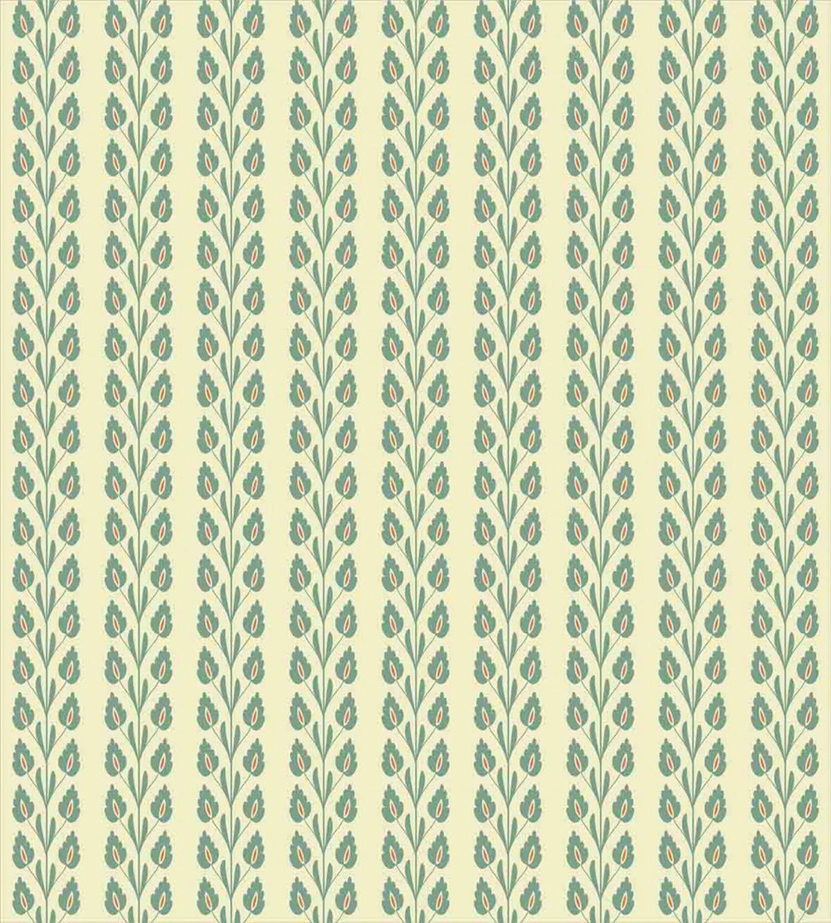 Graphic Flowers Branches — Pattern
