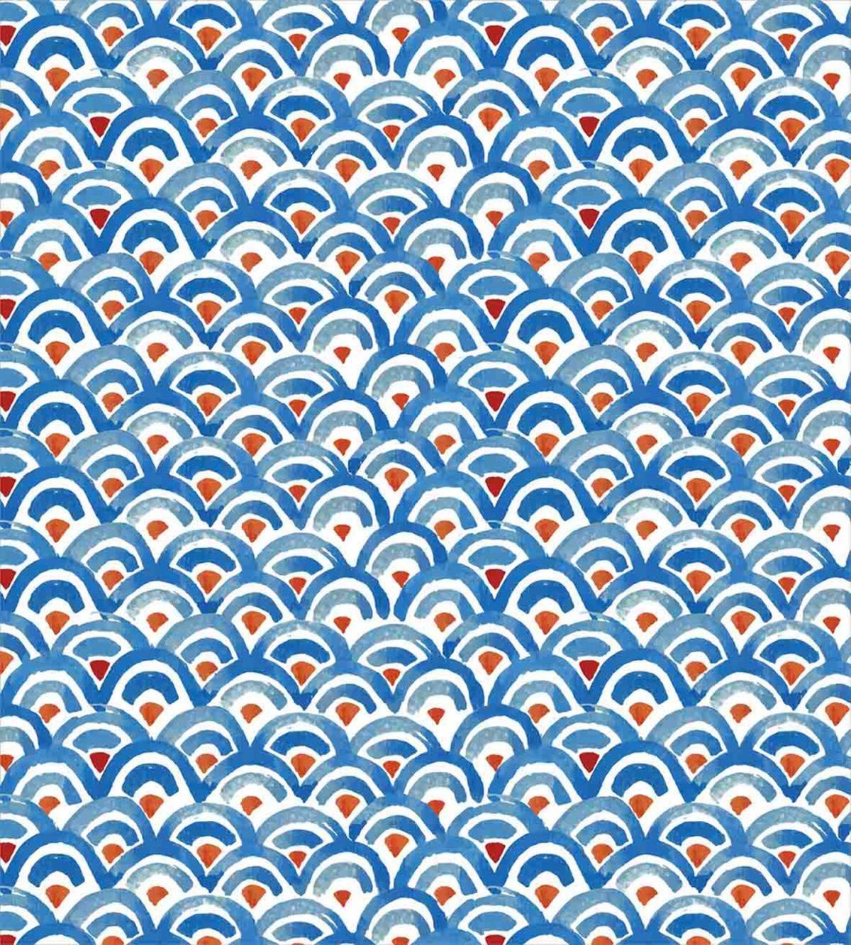 Watercolor Fish Skin — Pattern