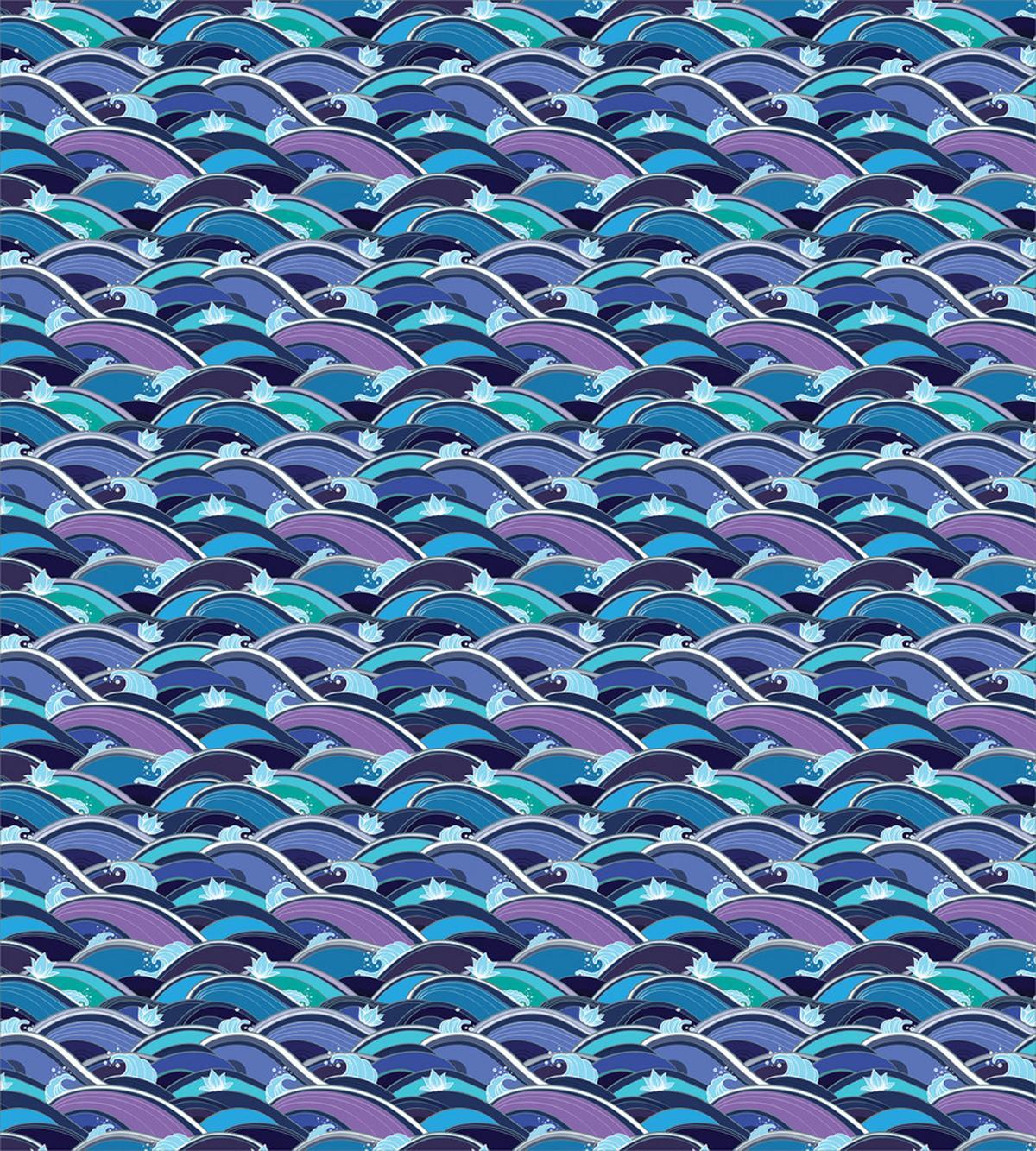 Waves of the Sea Lotus — Pattern