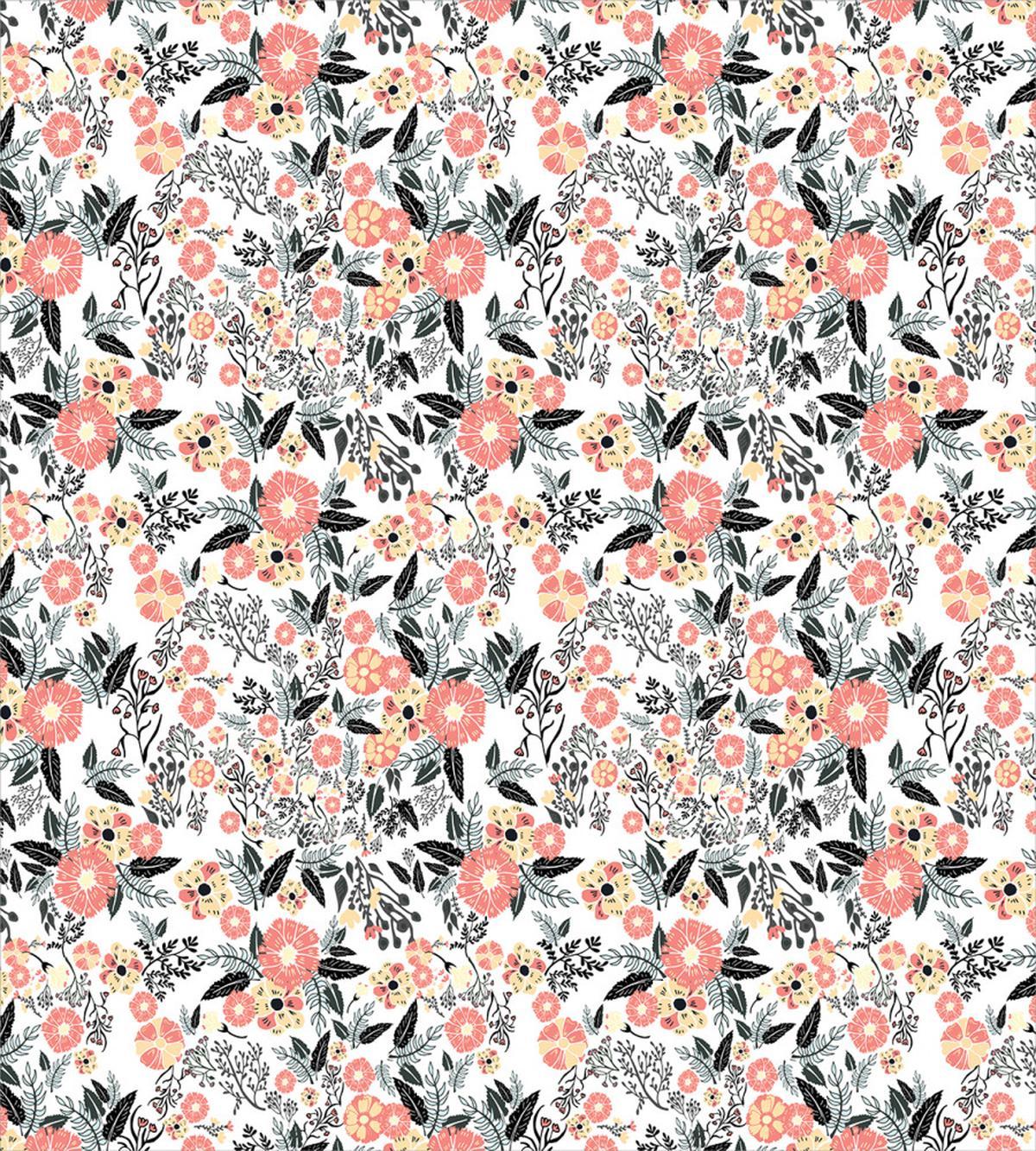 Retro Romantic Blossoms — Pattern