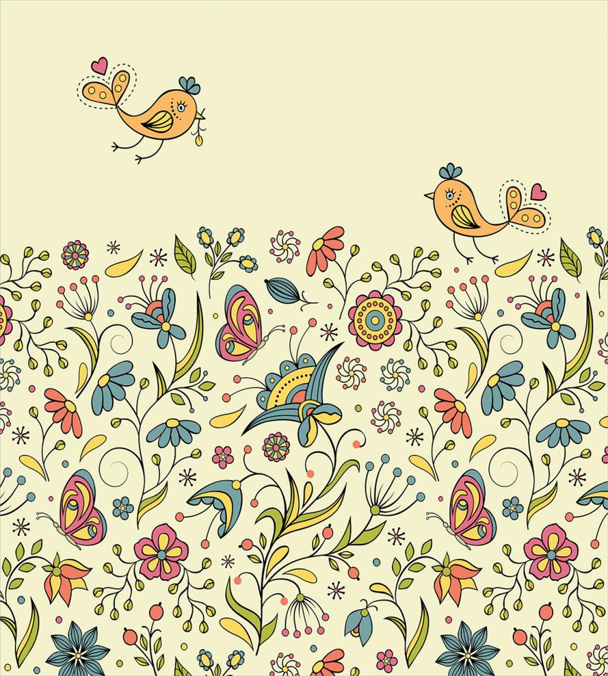 Flourishing Spring — Pattern