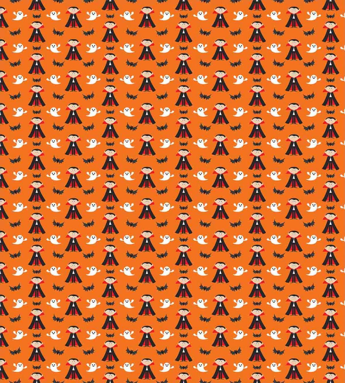Cartoon Vampire Character — Pattern