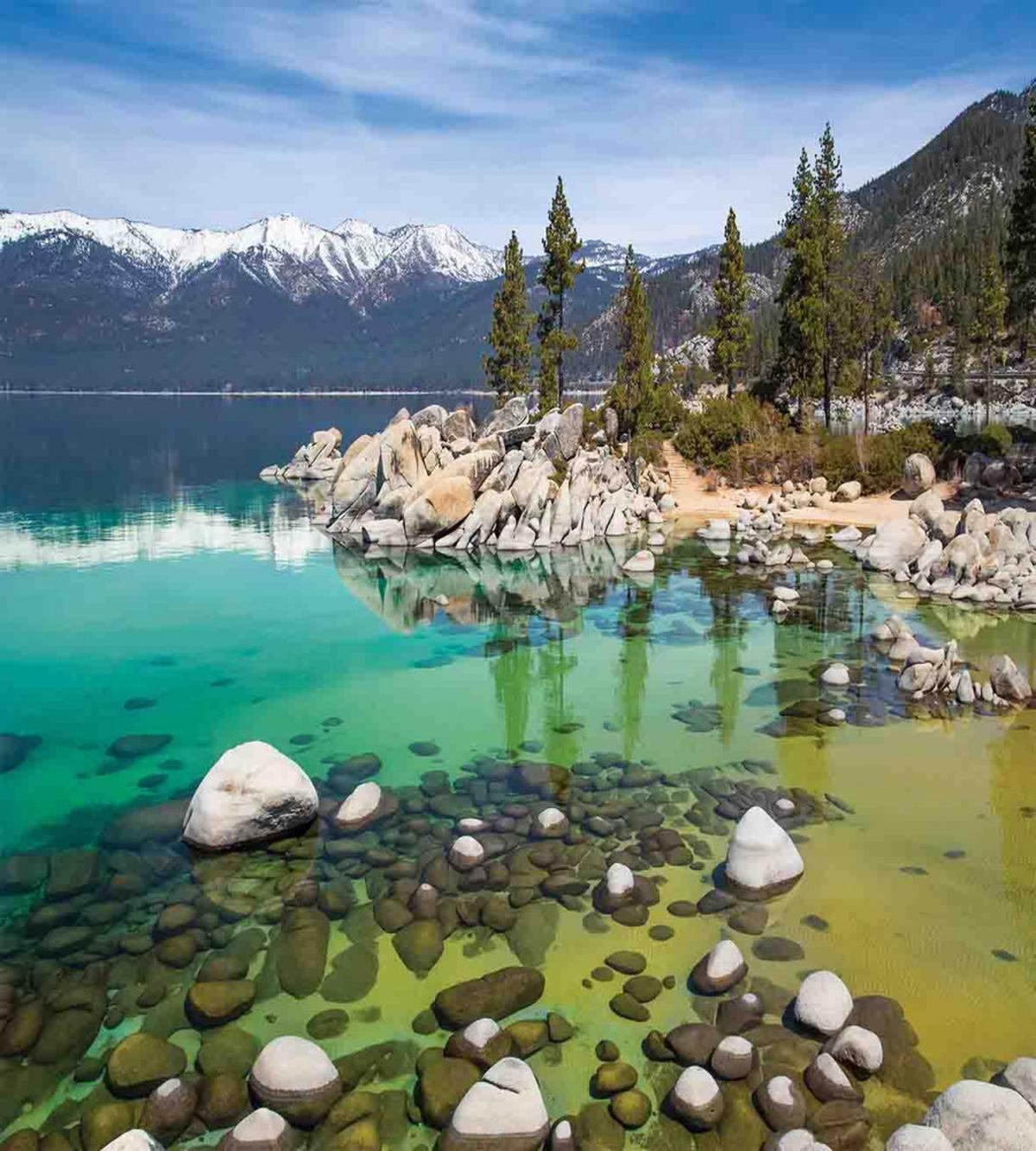 Sierra Nevada Lake Photo — Pattern