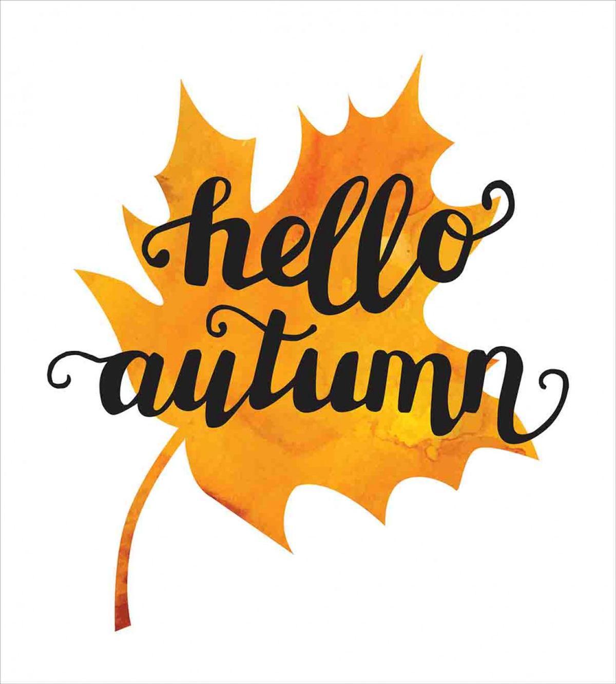 Maple Leaf and Words — Pattern
