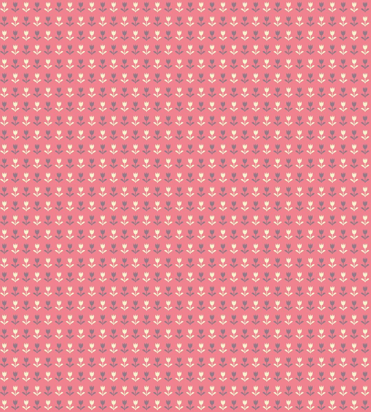 Romantic Tulip Flowers — Pattern