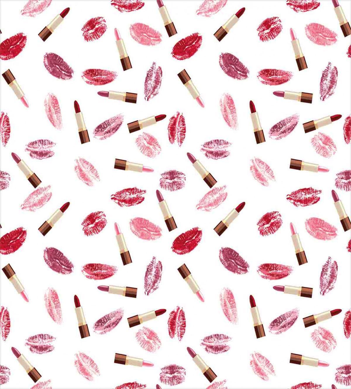Lipstick Kiss Makeup — Pattern