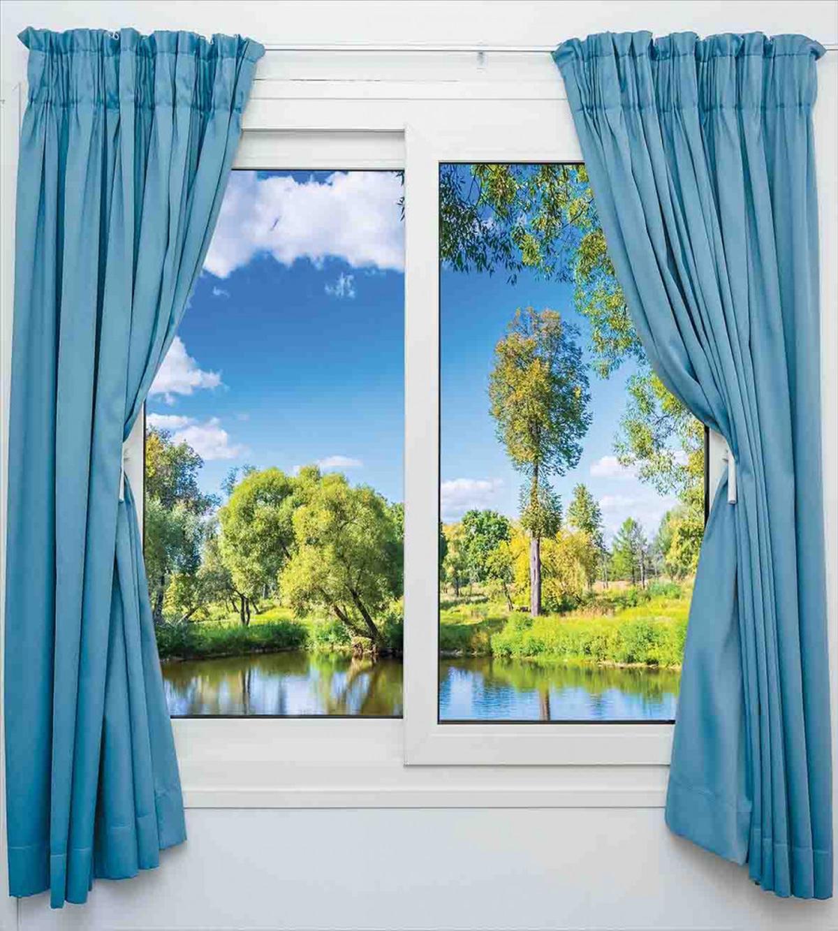 Rural Lake River View — Pattern