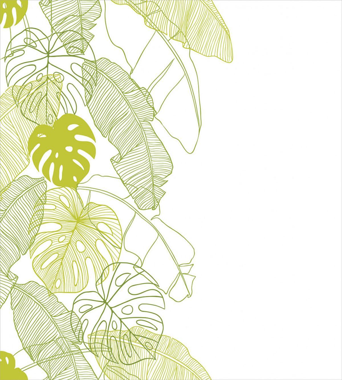 Monstera Leaf and Nature — Pattern