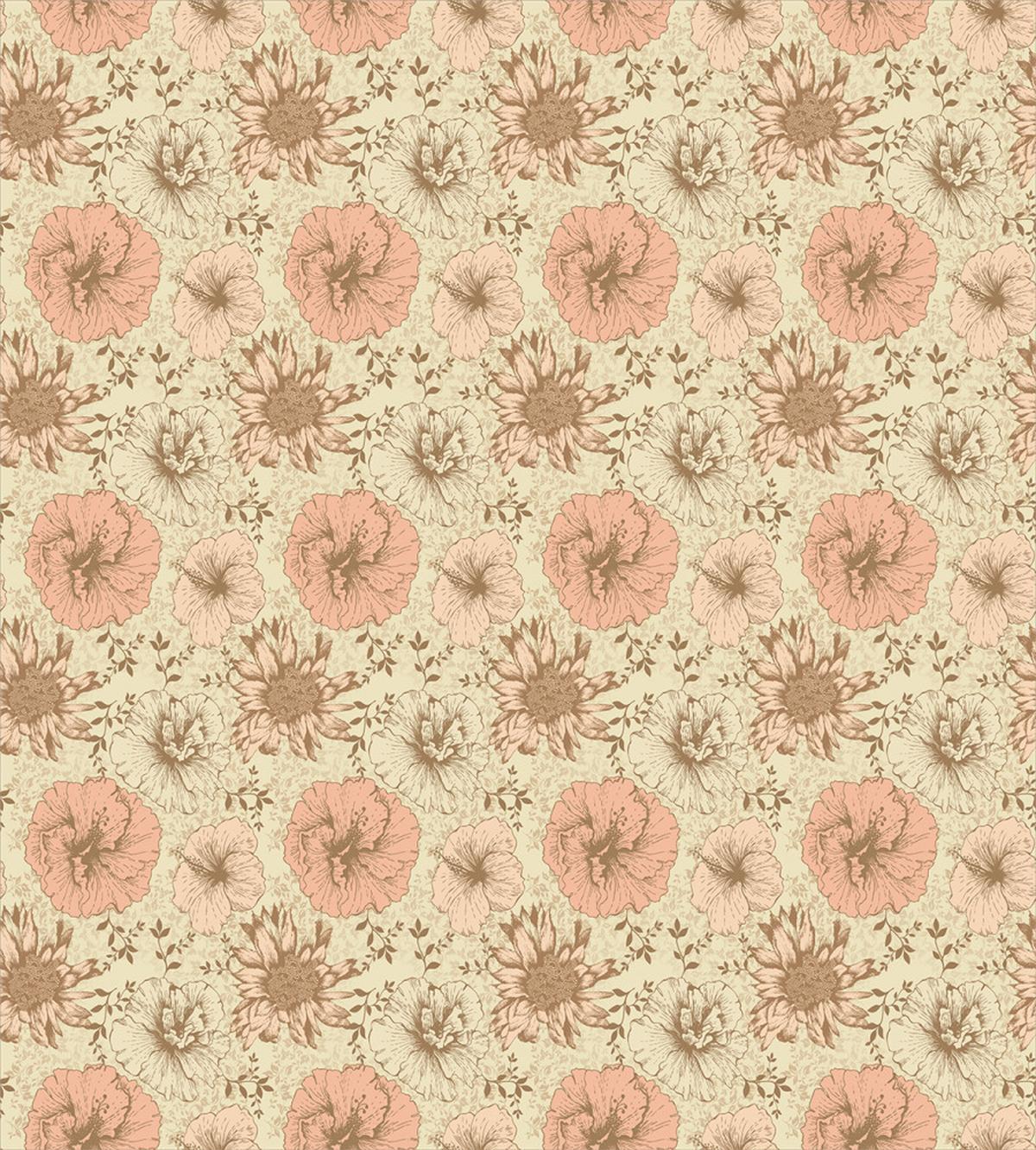 Exotic Hibiscus Plant — Pattern
