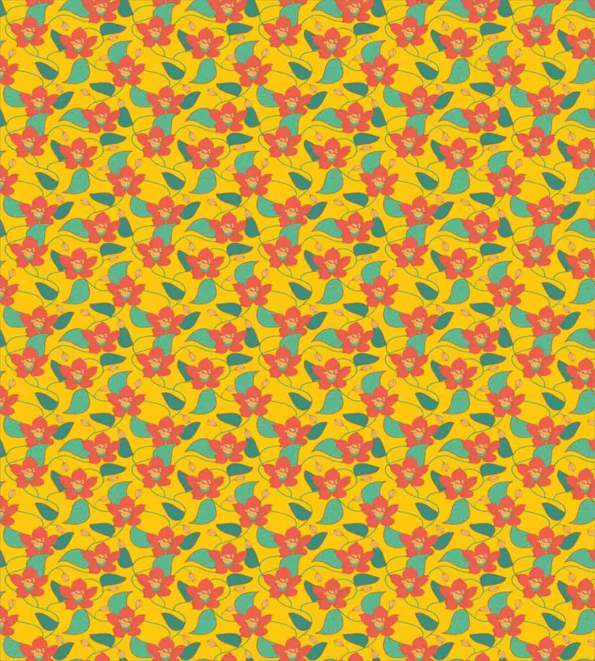 Retro Meadow Pattern — Pattern