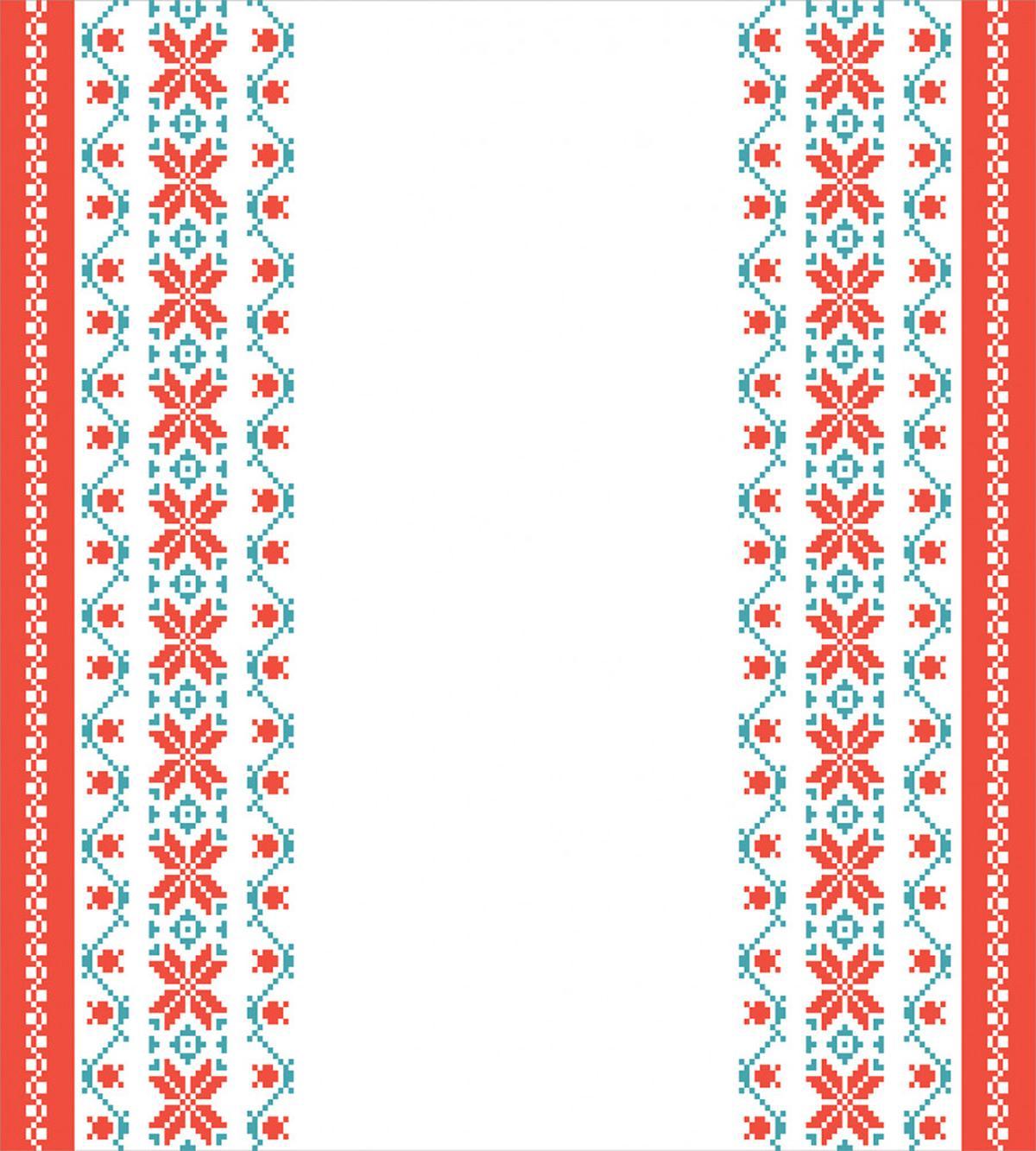 Floral Style Petals Buds — Pattern