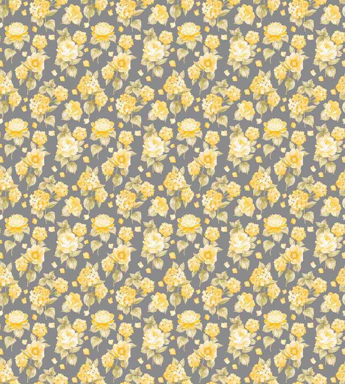 Old Hydrangea Flowers — Pattern