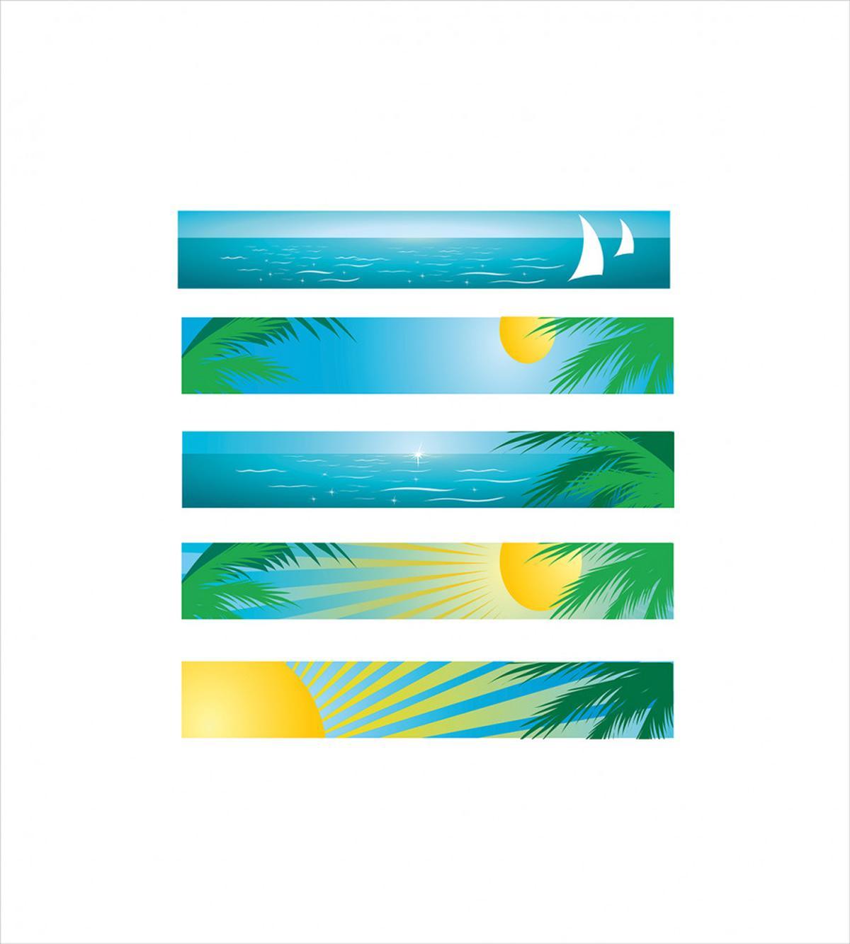 Banner Stripes Exotic — Pattern