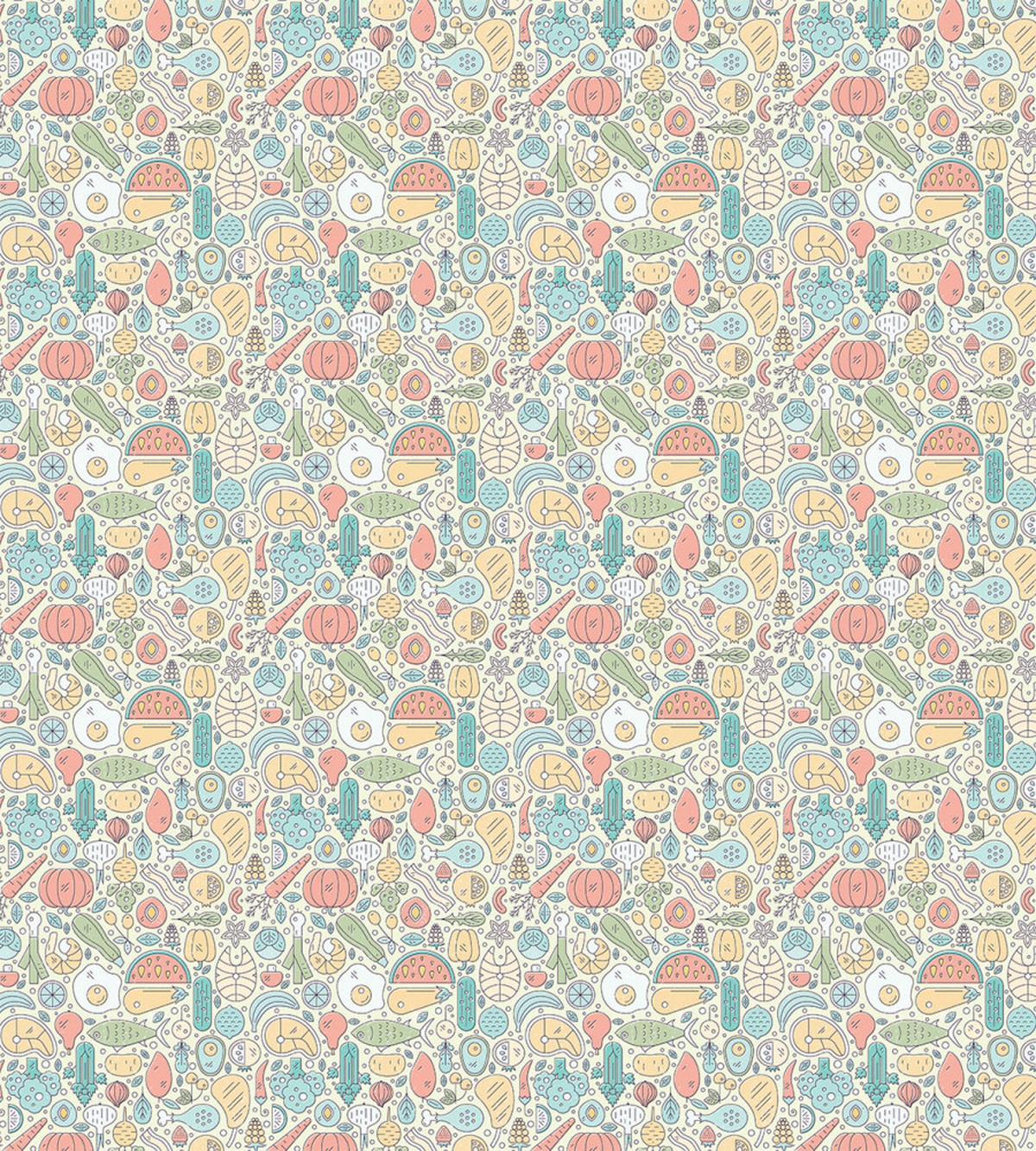 Pastel Organic Food — Pattern