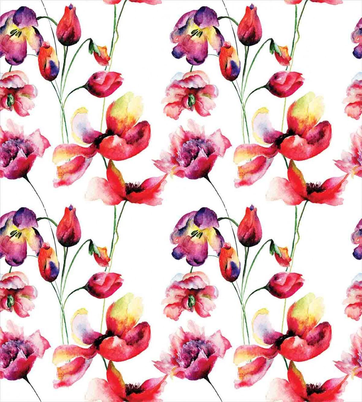 Blooming Tulip Poppy — Pattern
