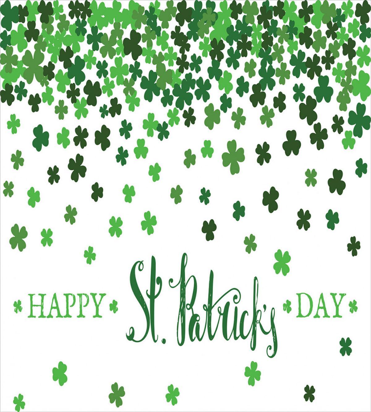St Patrick's Day Shamrock — Pattern