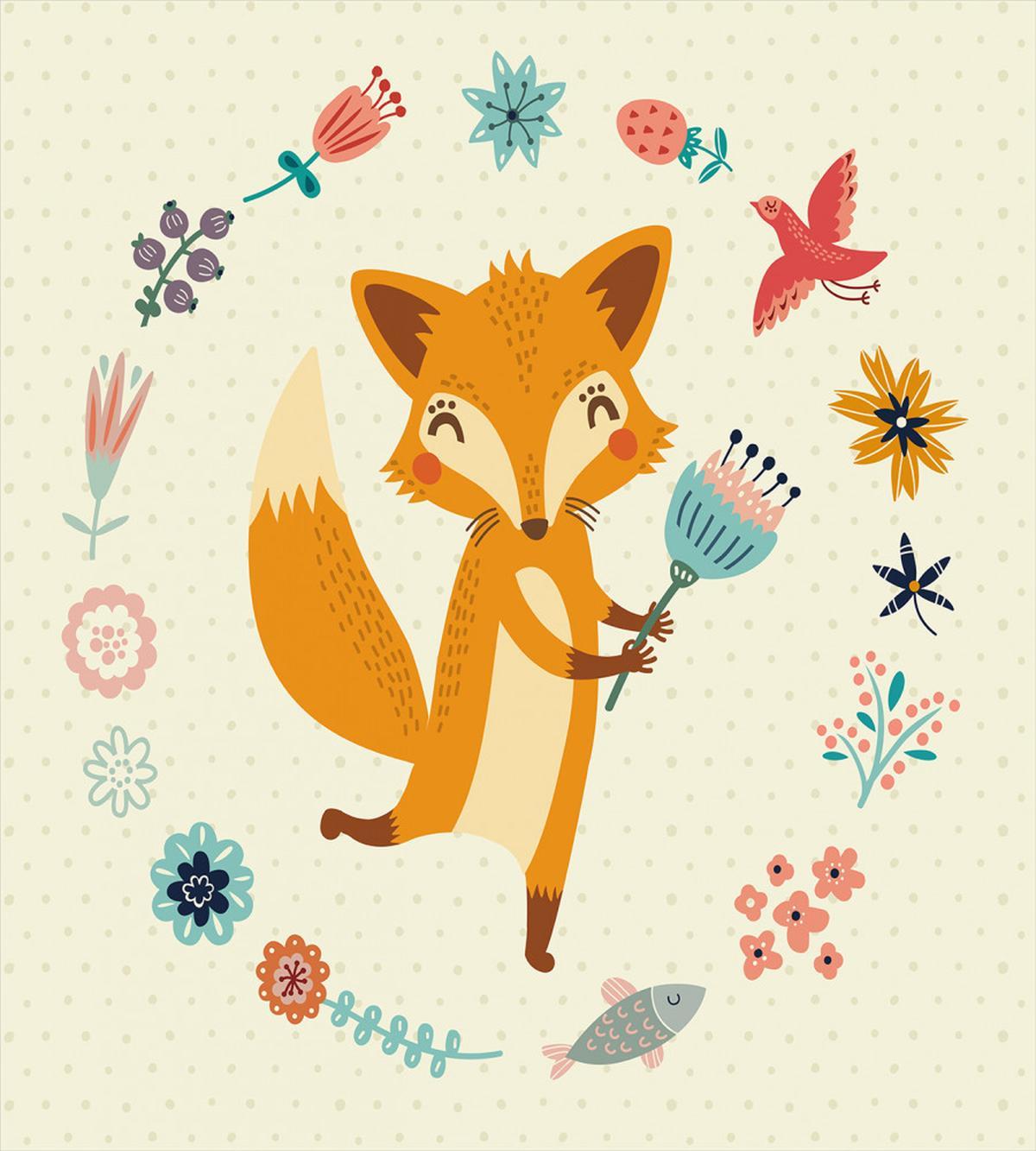 Animal with Floral — Pattern