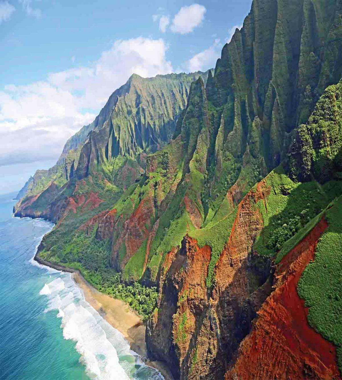 Na Pali Coast Kauai Sea — Pattern