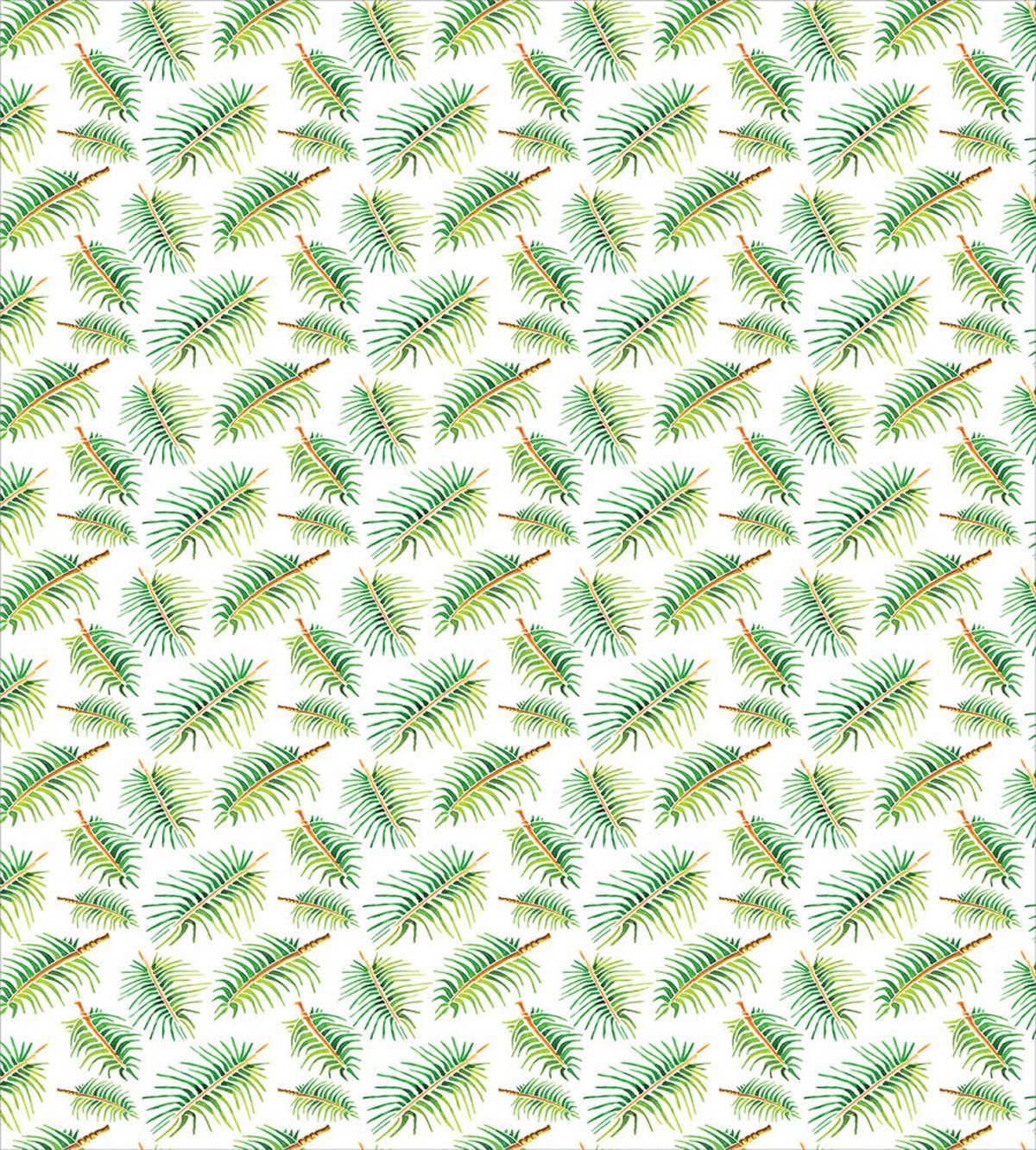 Tropical Watercolor Palm — Pattern