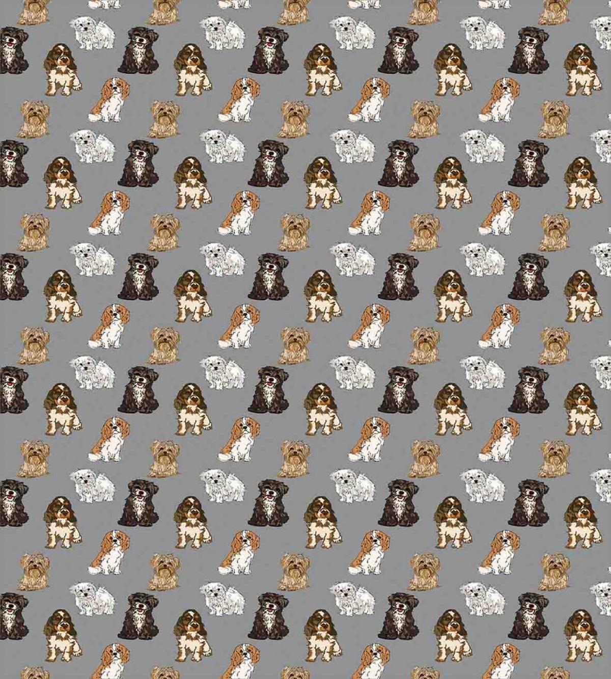 Different Dog Breeds Artwork — Pattern