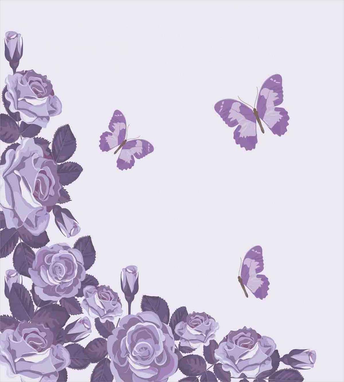 Bridal Roses Butterflies — Pattern