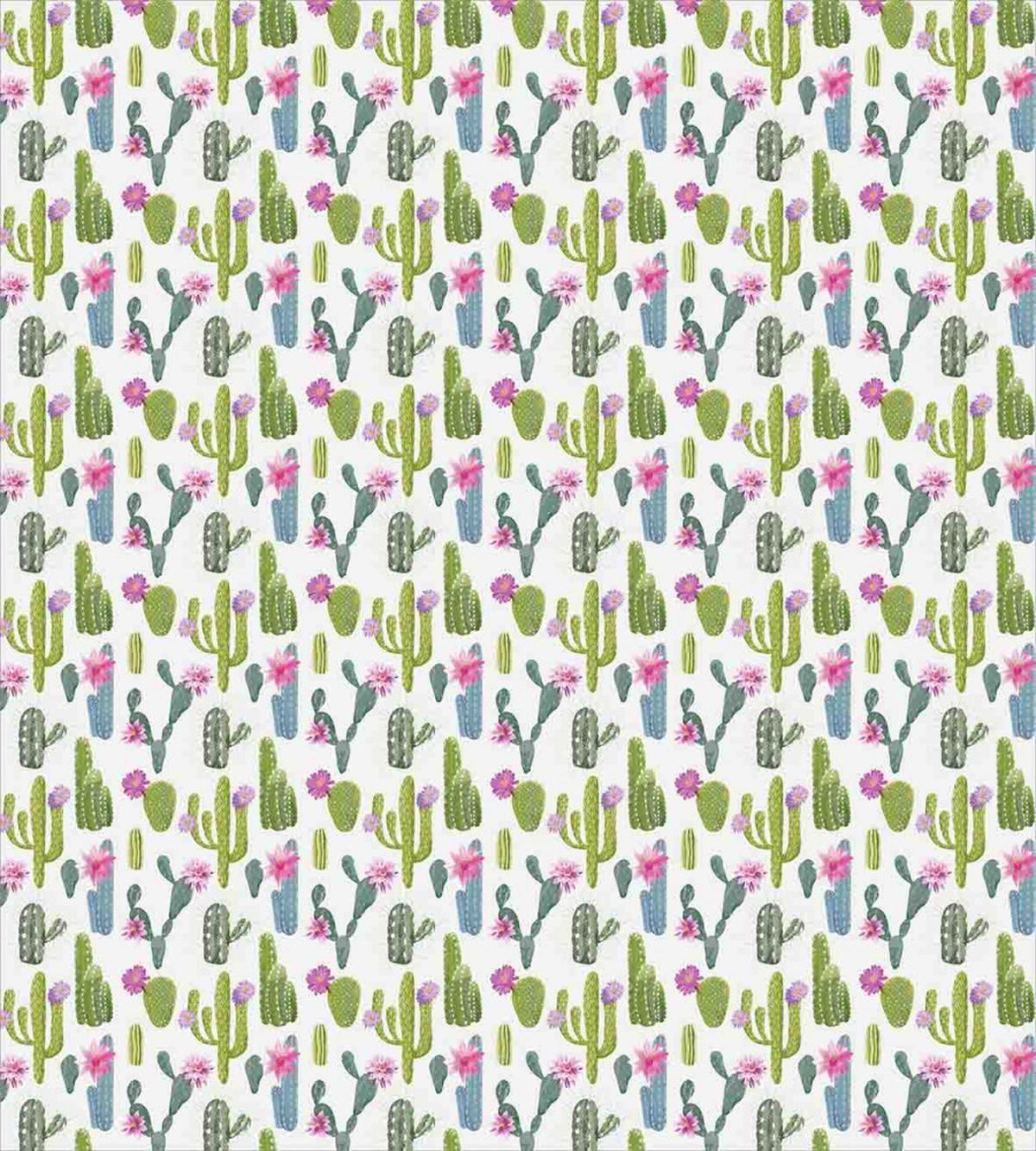 Saguaro Plant Floral — Pattern