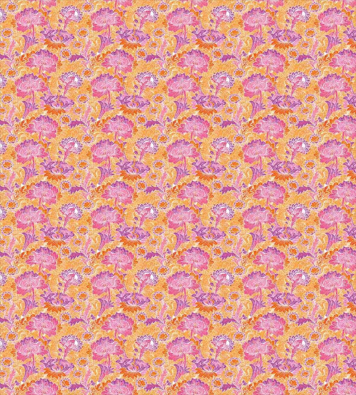 Fantasy Oriental Flowers — Pattern