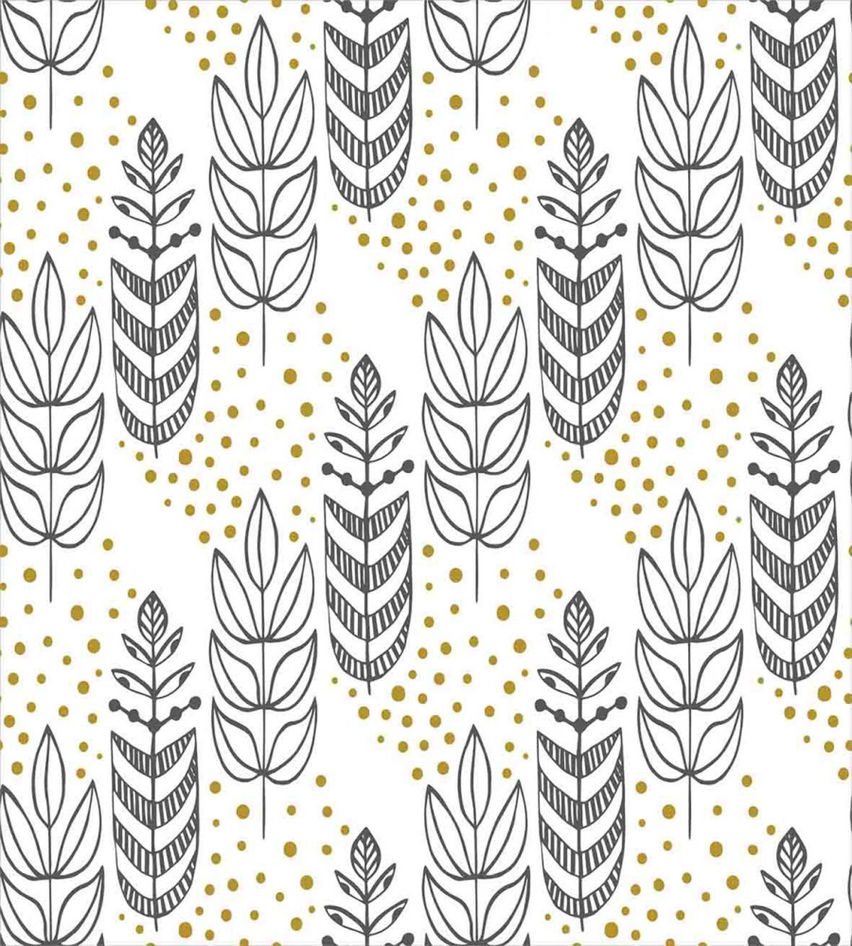 Herbs Leaves Artwork — Pattern