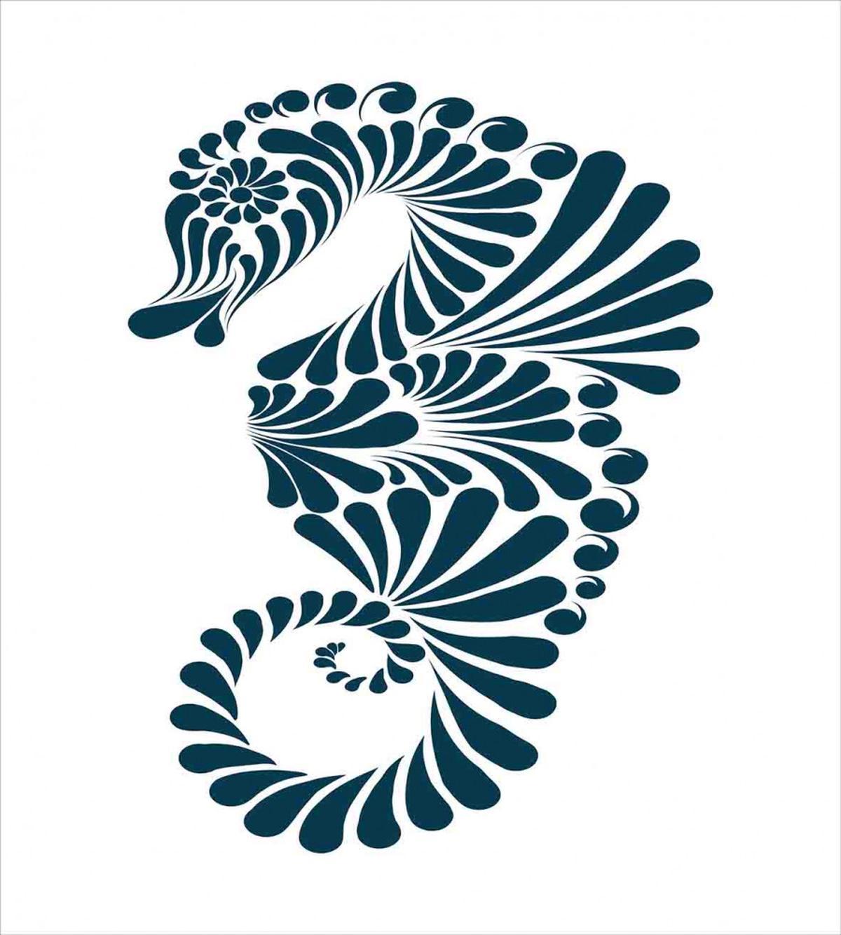 Abstract Curvy Form — Pattern