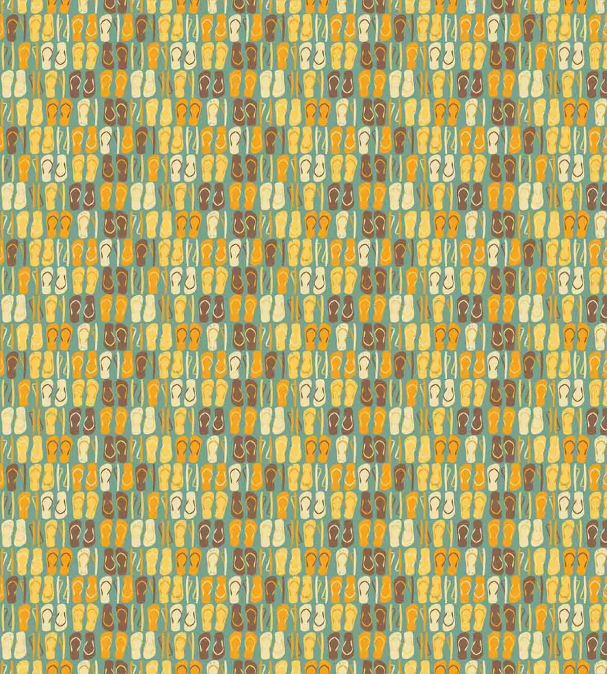 Flip Flops Vintage Summer — Pattern