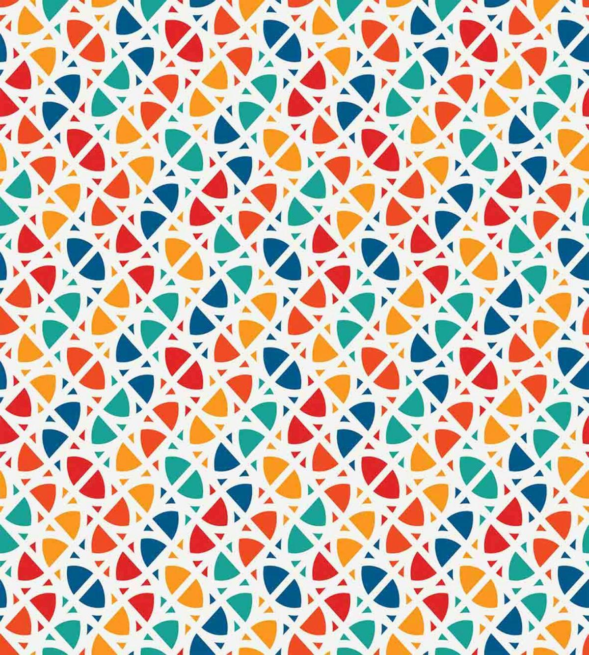 Trippy Geometric Fractal — Pattern