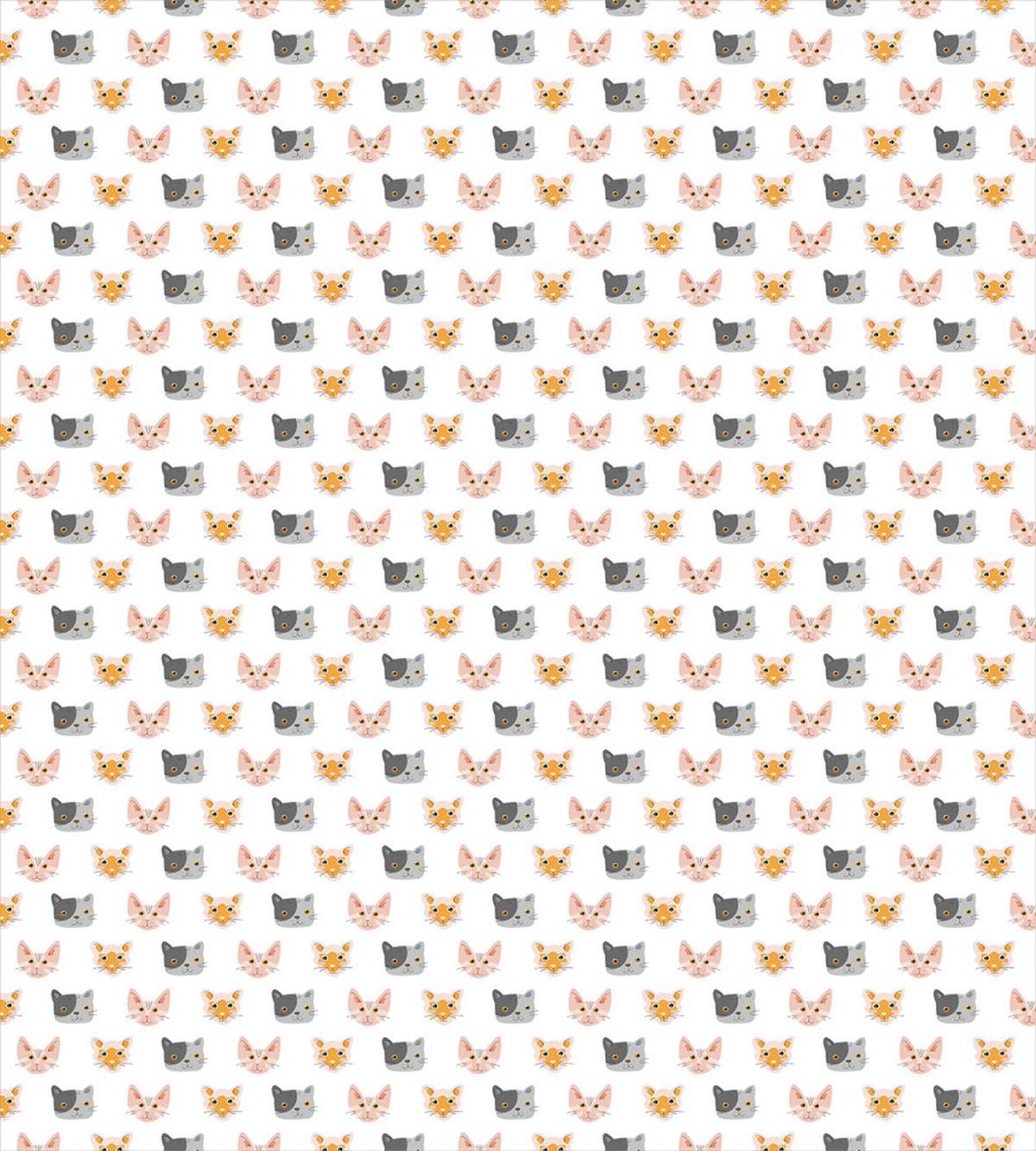 Various Breed Kitty Heads — Pattern
