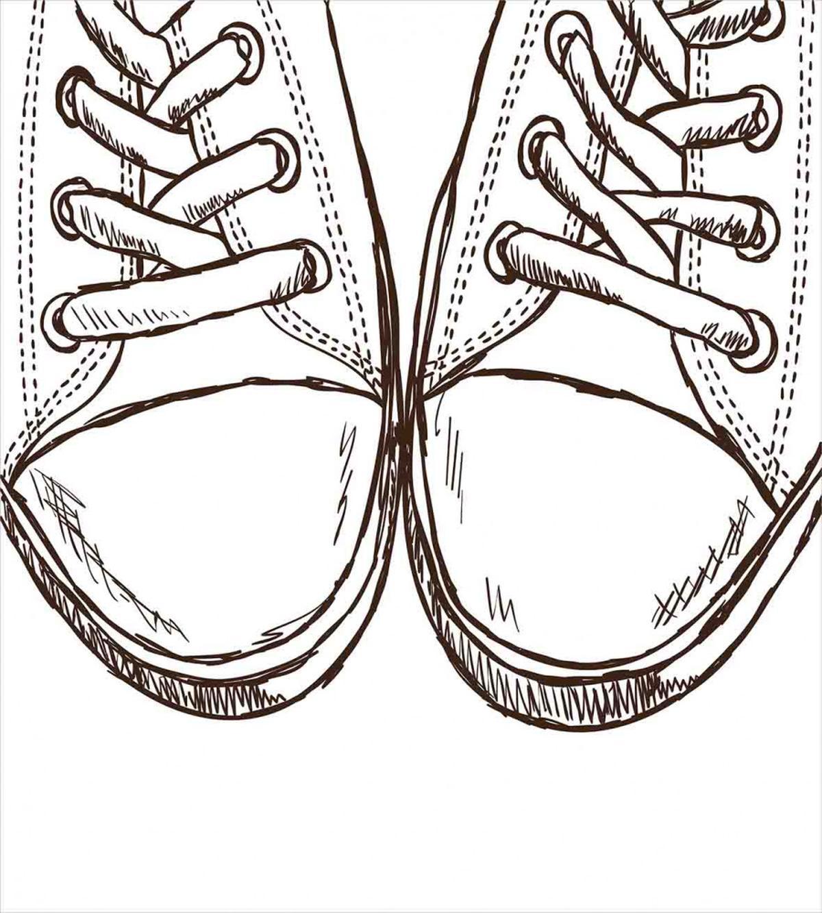 Sneakers Teen Life Art — Pattern
