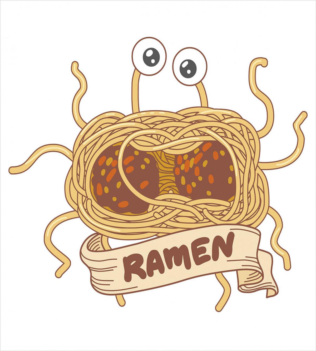 Flying Spaghetti Monster — Pattern