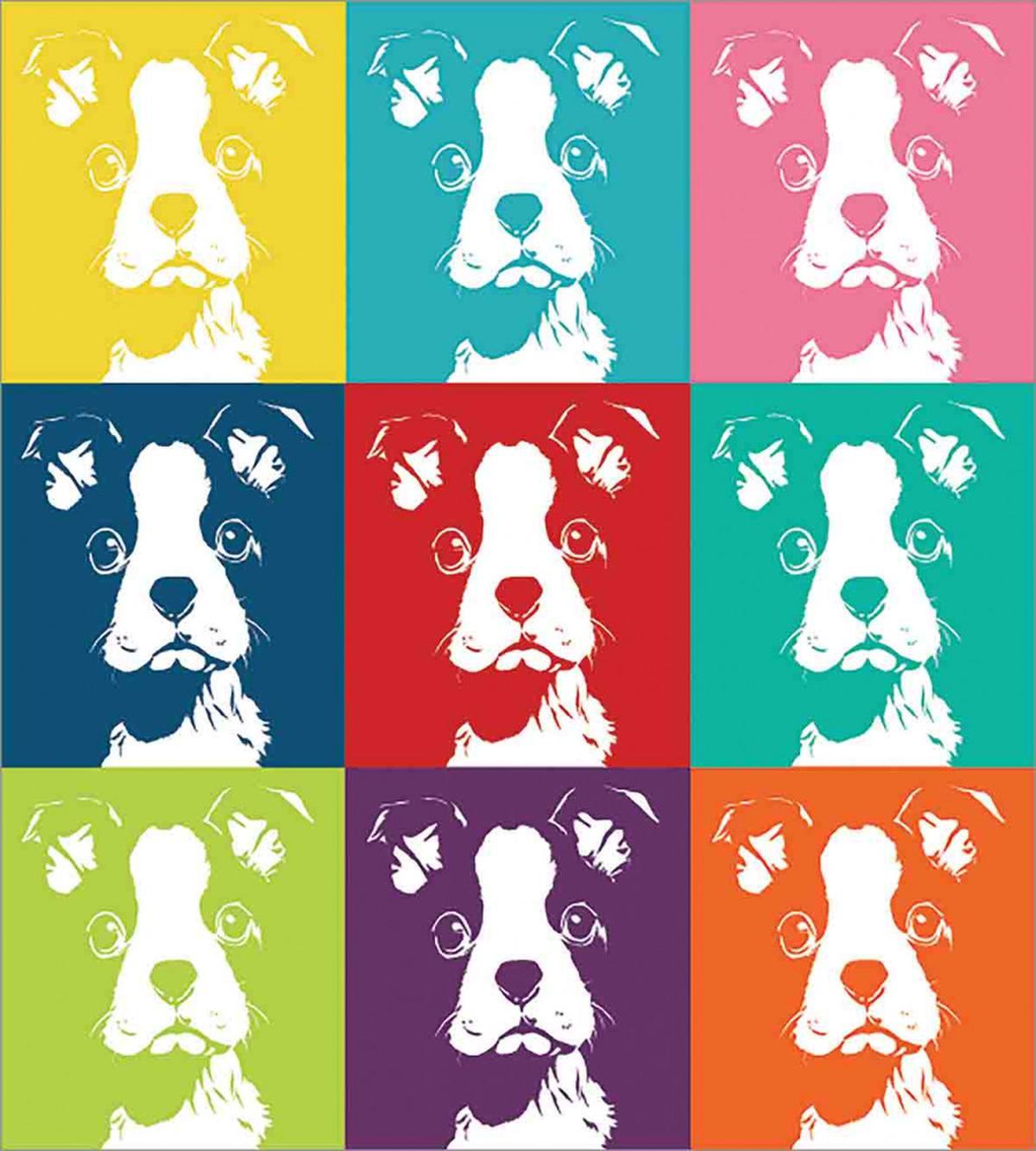 Pop Art Dogs — Pattern