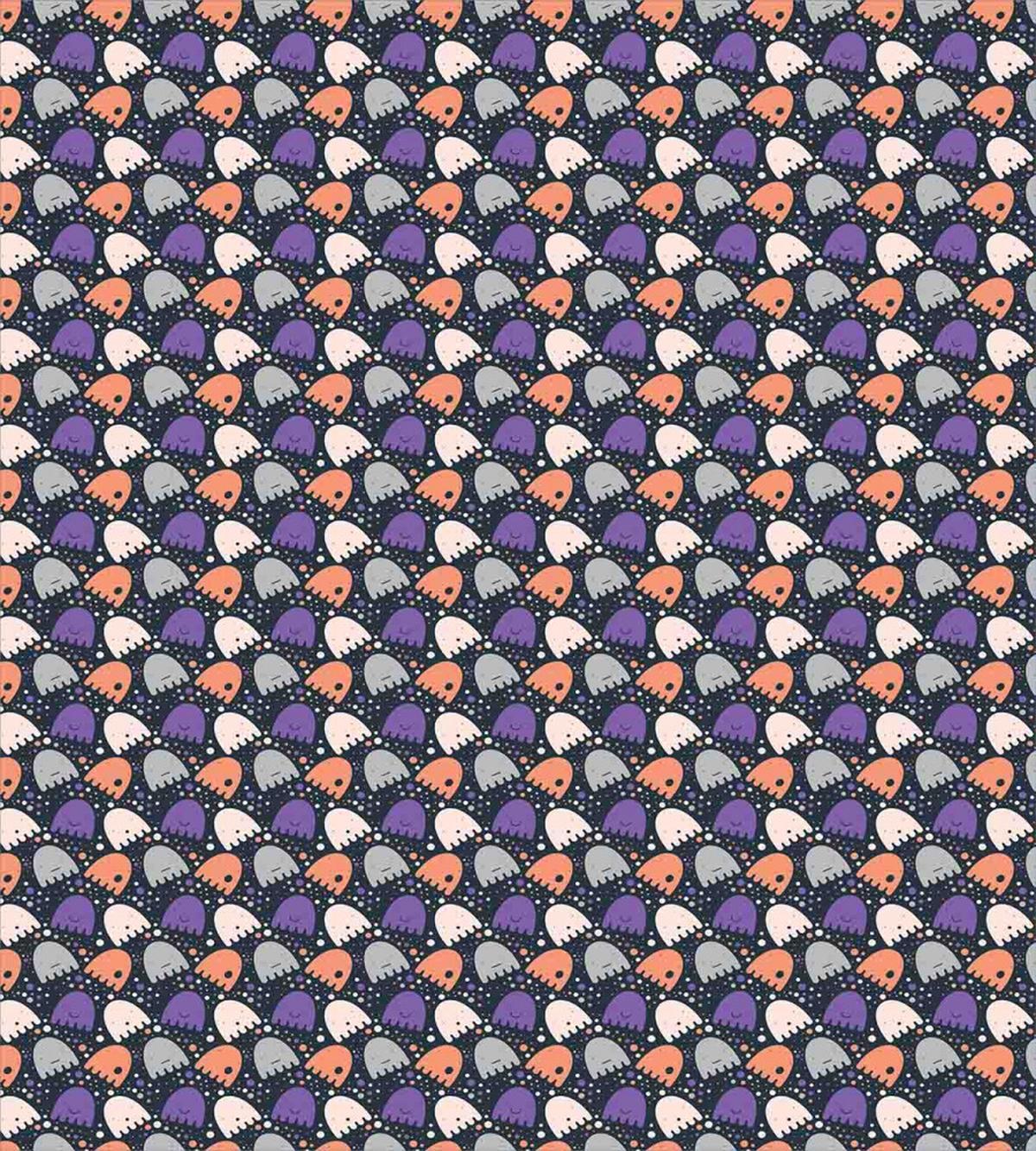 Spooky and Funny Dots — Pattern