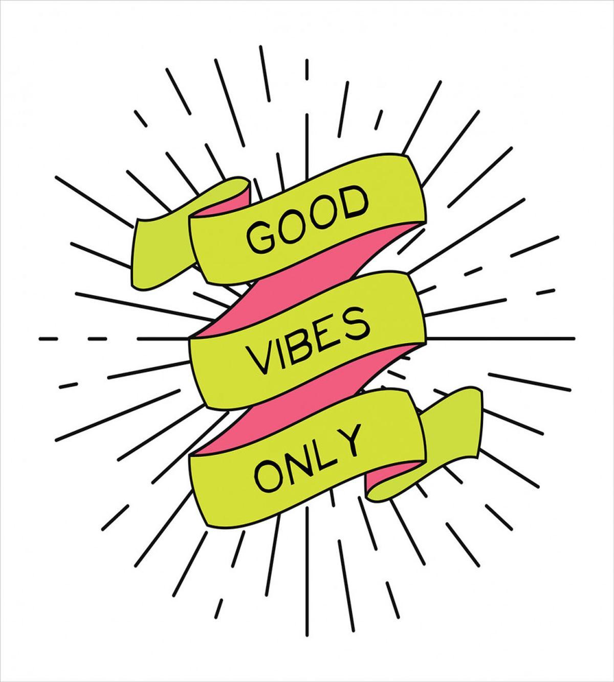 Positive Words Rays — Pattern