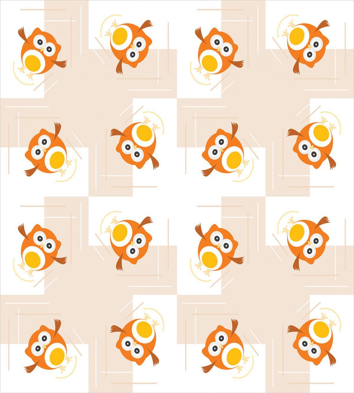 Cartoonish Flying Birds — Pattern