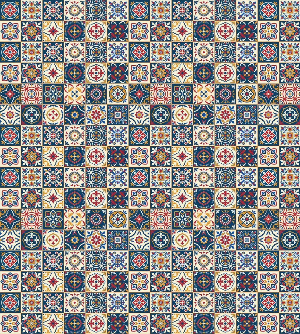 Portuguese Tiles Motif — Pattern