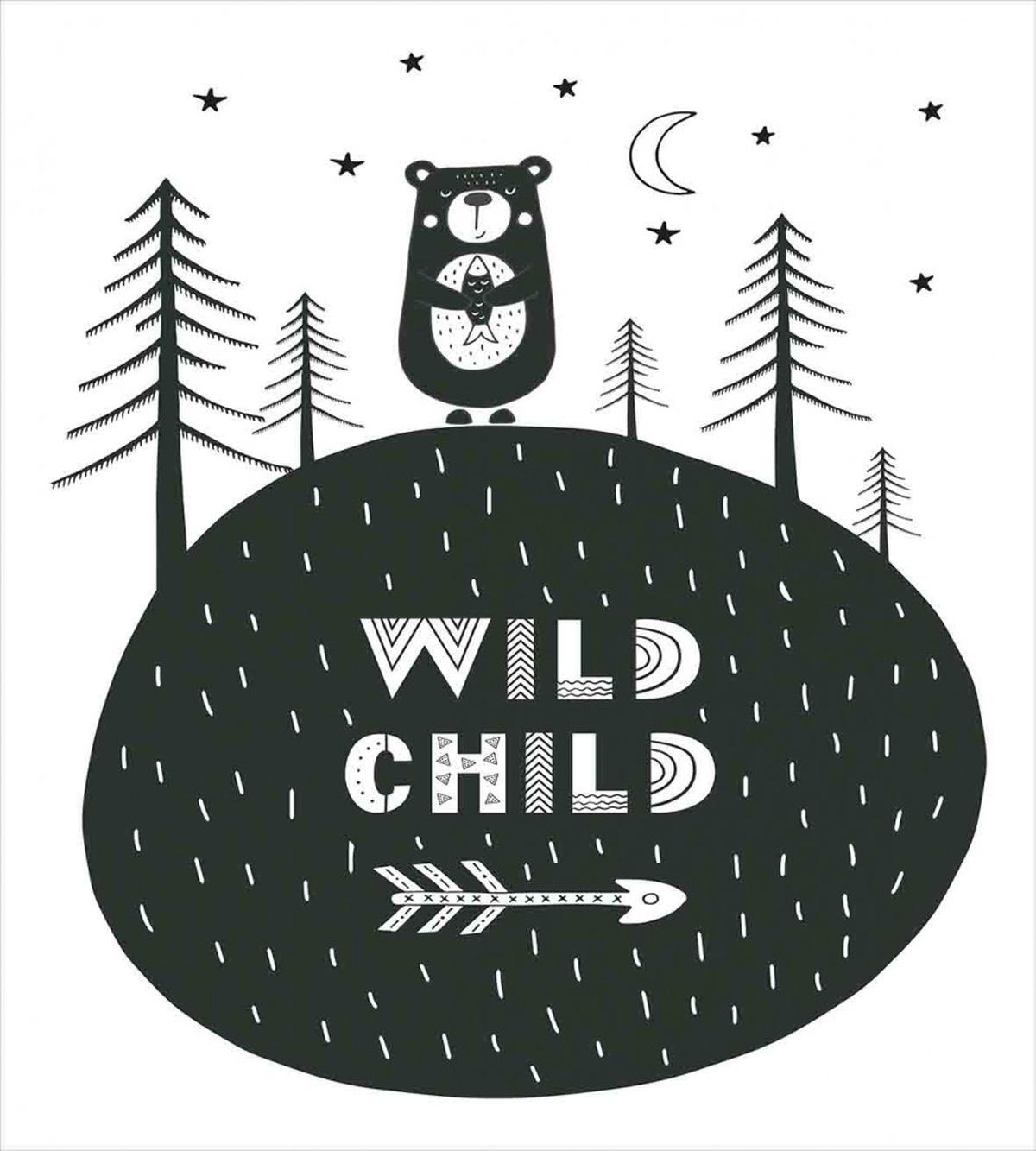 Wild Child and Bear — Pattern