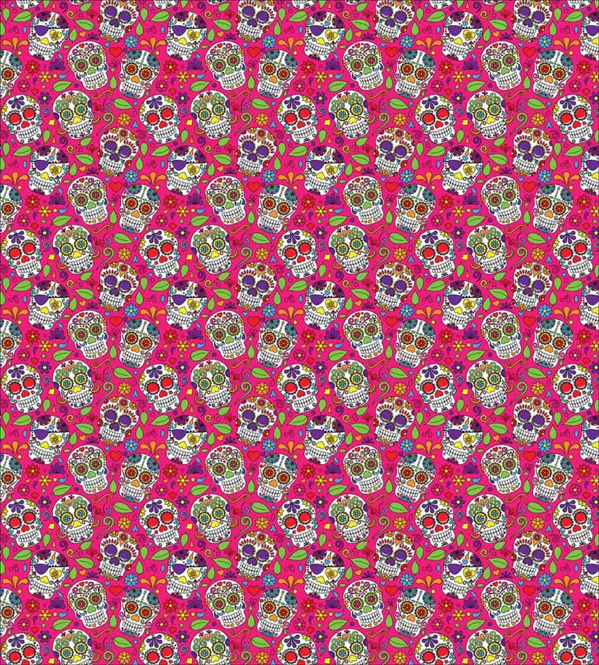 Sugar Skull Flowers — Pattern