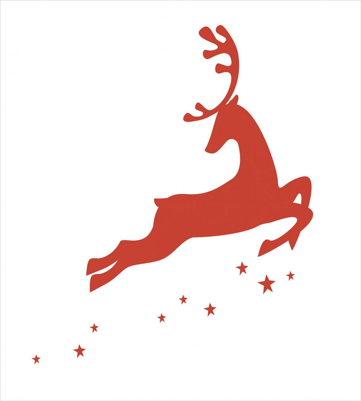 Jumping Reindeer Stars — Pattern