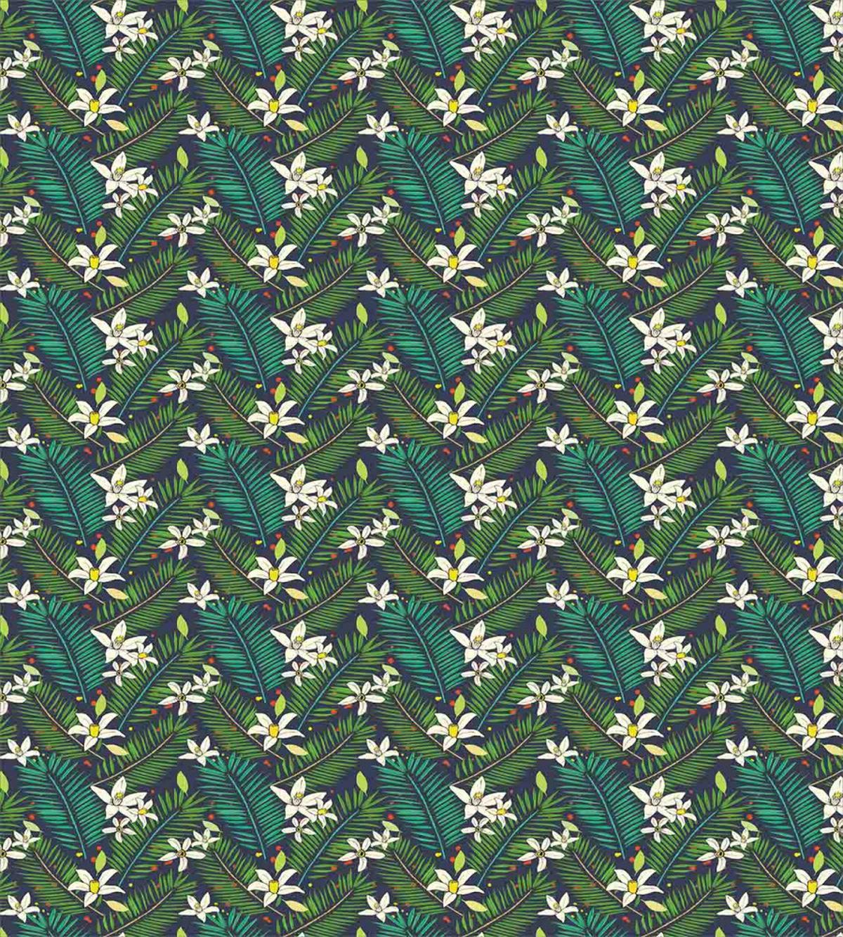 Hawaii Flora Exotic Petals — Pattern