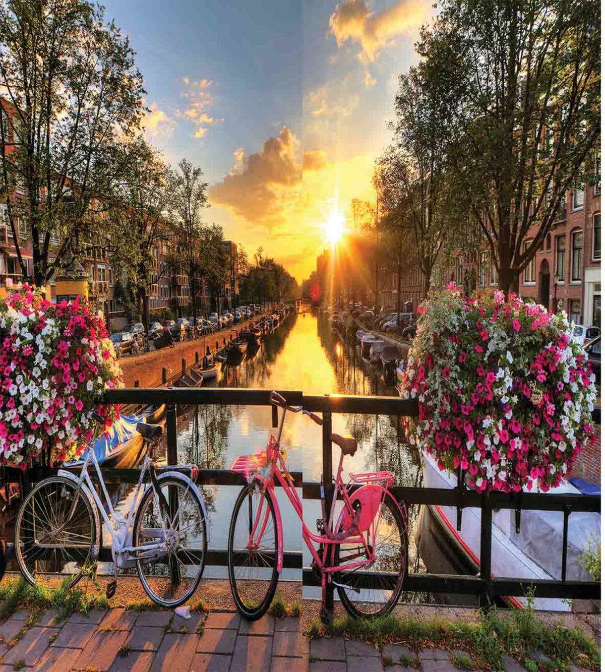 Holland Urban Bikes and Canal — Pattern
