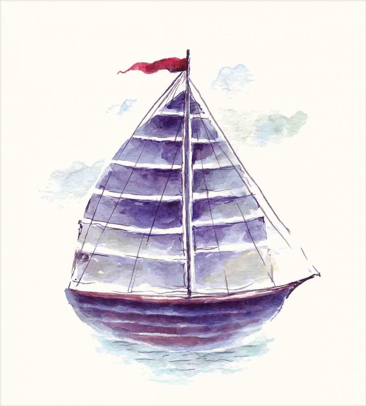 Retro Ship Antique — Pattern
